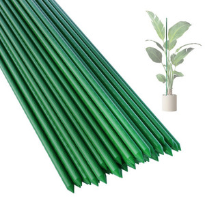 Supports pour tomates, lot de 40, 11 mm x 120 cm, supports de jardin en plastique pour concombres, supports pour plantes - Product Image 5