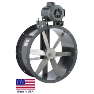 Ventilador Axial de Conducto de 34 Tubos - 13,695 CFM - 230/460 V - 3 Fases - Accionamiento por Correa - 1.5 Hp - Product Image 3