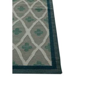 Alfombras de Lana Tejidas Planas Verdes Alhambra, Rectangulares, para Decoración de Pasillos y Salas de Estar, para Uso Doméstico, Disponibles para Dormitorios y Salas de Estar - Product Image 4