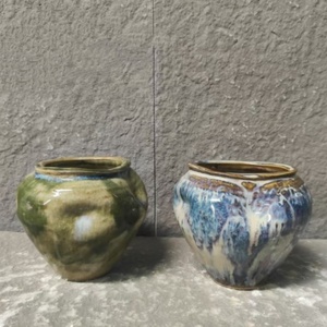 Vase à fleurs en céramique pour <span class=keywords><strong>la</strong></span> décoration intérieure, vase de sol en céramique pour vintage rustique, vase de bureau pour plante - Product Image 3