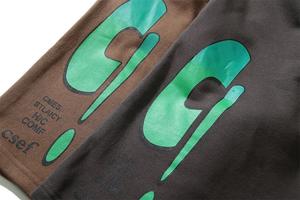 Short de jogging d'été unisexe en coton pour hommes, taille moyenne, longueur au genou, logo personnalisé, couleur unie, vente en gros, short de sport - Product Image 6