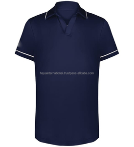 Custom Polo Shirt <b>Logo</b> Embroidered Men And Women Clothing Short Sleeve New <b>Designs</b> Navy Blue Polo Tshirts - Product Image 1
