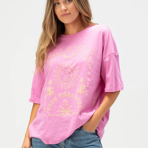 T-shirts simples pour femmes en gros | T-shirt décontracté uni 100% coton | Logo personnalisé à manches courtes fournisseur OEM/ODM - Product Image 1