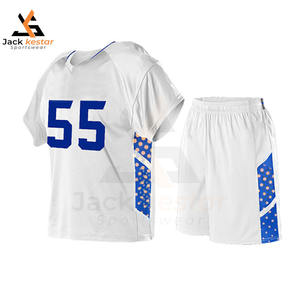 Nouveaux uniformes de crosse personnalisés avec logo, unisexes, imprimés par transfert thermique avec logo, nouveau design, antibactérien, séchage rapide, extensible - Product Image 2