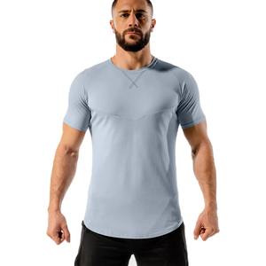 Men Clothing Half Sleeves Solid Color Fitness Wear Men New Design Gym Wear Drifit <b>T</b> <b>Shirt</b> - Product Image 6