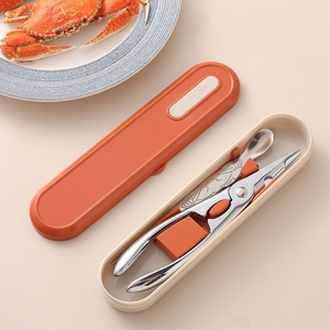 Outil en acier inoxydable pour les fruits de mer <span class=keywords><strong>Pince</strong></span> à <span class=keywords><strong>pince</strong></span> en métal pour écorces de crabes de crevettes et homards - Product Image 6