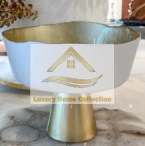 Contenedor de cera para velas más vendido, contenedor de almacenamiento de frutas, cuencos, Color dorado, hecho de utensilios de cocina de aluminio, uso de Catering - Product Image 3