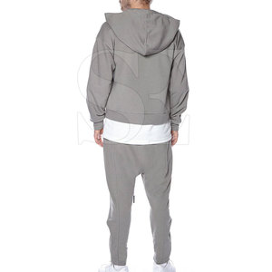 Ensemble 2 pièces mode pour hommes Pantalon de survêtement brodé sur mesure de haute qualité Sweat à capuche en coton polaire Jogging Survêtement d'entraînement pour l'hiver - Product Image 3