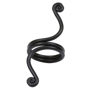 Anneau de serviette en fer de luxe, finition haut de gamme, matériau robuste et durable, accessoire de table décoratif fonctionnel, cadeau - Product Image 3