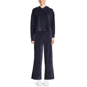 Sudaderas Cortas de Manga Larga de Lujo Personalizadas de Alta Calidad para Mujer, de Terciopelo Acanalado, Tallas XS a XL - Product Image 6