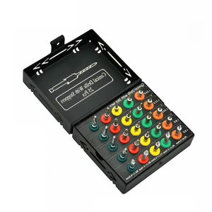 Kit chirurgical d'implants dentaires en acier inoxydable pur de qualité supérieure ensemble d'instruments orthodontiques sur mesure de 25 pièces - Product Image 4