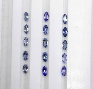 Piedra Preciosa Suelta de Tanzanita Natural Certificada por IGI, Corte Marquesa, Alta Calidad, 2-4 MM, Azul, 5 CT, para Joyería, GEMWORLDJAIPUR - Product Image 3