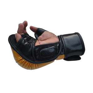 ถุงมือ MMA สำหรับผู้ชาย ป้องกันริ้วรอย หนังกันน้ำ กันลื่น คุณภาพพรีเมียม ระบายอากาศได้ดี เหมาะสำหรับใส่ลำลองกลางแจ้ง ดีไซน์ล่าสุด รับสั่งทำ - Product Image 5