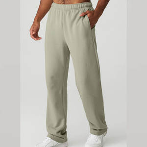 Vente en gros bas OEM couleur 360g pantalon de jogging doublé en polaire pour homme pantalon de grande taille pour homme - Product Image 1