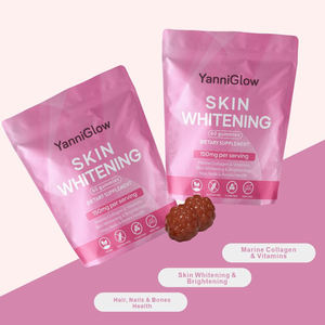 YanniGlow OEM ODM Gomas Antioxidantes para Clarear a Pele Suplemento Diário de Colágeno Gummy Candy - Product Image 4