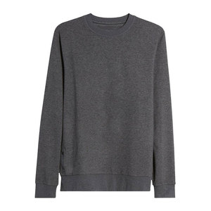 Usine en gros meilleur prix hommes sweat-shirt bas quantité minimale de commande hiver polaire bouffée 3D broderie plaine teint - Product Image 5