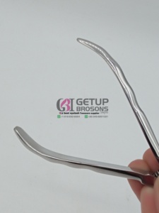 คีมตัดเล็บหนังสีเงินแบบมืออาชีพทำจากสเตนเลสสตีลเครื่องมือด้านความงามปรับแต่งโลโก้และสีของคุณเอง - Product Image 5