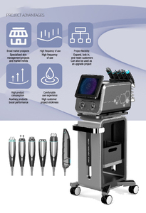 Appareil de beauté du visage multifonctionnel Hidro Microdermabrasion 6 en 1 Machine à oxygène pour le rajeunissement de la peau du visage Hydro Dermabrasion - Product Image 3