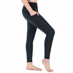 Leggings d'équitation confortables en tissu extensible, conçus pour une utilisation quotidienne, avec une sensation douce et un ajustement sûr. - Product Image 6