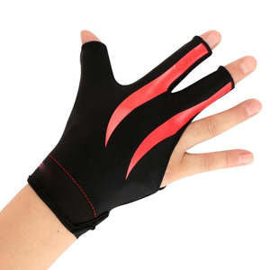 Guantes de Billar Personalizados de Primera Calidad para Billar y Pool, Diseño Unisex de 3 Dedos, Tallas XL/XXXL, Color Personalizable - Product Image 1