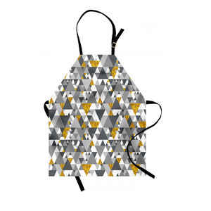 Delantal de cocina de algodón puro de gran oferta, delantal de cocina con estampado de logotipo personalizado, proveedor indio - Product Image 1