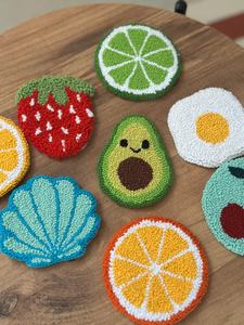 Dessous de verre en noyer Ensembles de dessous de verre en bois de noyer-Qualité supérieure - Product Image 3