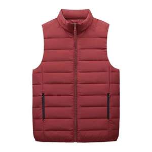 Nouveauté Gilet d'hiver pour homme élégant Veste sans manches décontractée unisexe Motif imperméable Veste matelassée de haute qualité - Product Image 1