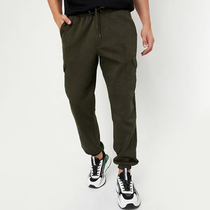 Nardon กางเกงกีฬากางเกงคาร์โก้สำหรับผู้ชายกางเกงวิ่งขายาวผ้าคอตตอนมีกระเป๋าสำหรับใส่ไปยิมโลโก้ตามสั่ง - Product Image 1