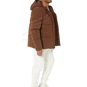 Chaqueta Acolchada de Alta Calidad Estilo Urbano, Chaqueta de Invierno de Nylon/Poliéster, Personalizable, Servicio OEM, para Hombre - Product Image 5