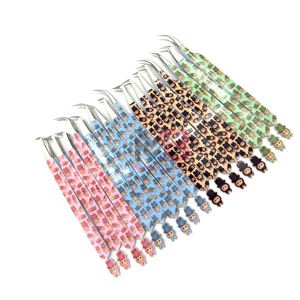 Pinzas de Acero Inoxidable con Diseño de Muñeca para Extensión de Pestañas, Pinzas Sostenibles sin Fibra con Punta Puntiaguda, Alta Demanda - Product Image 6