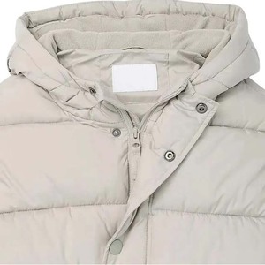 Vestes pour hommes avec col personnalisé vestes bouffantes amples vêtements pour hommes 2025 vestes décontractées en polyester et nylon style rue haute 500g - Product Image 3
