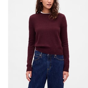 Sudadera con capucha larga informal de Invierno para mujer, sudadera de gran tamaño con cuello redondo y hombros caídos, logotipo frontal de algodón - Product Image 3