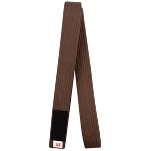 Cinturones de Karate Personalizados de Alta Calidad con Logotipo, Color Personalizado, 100% Algodón, Secado Rápido, Equipo de Artes Marciales - Product Image 4