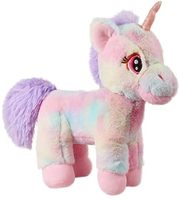 Peluche licorne multicolore enchanteresse cadeau génial pour filles/enfants 2022 peluche chaude jouet en peluche pondéré