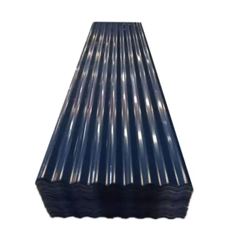 Prezzo basso ASTM AISI GB JIS Dx51d Dx52d fogli di ferro tetto zincato ondulato