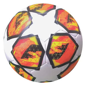 Balones de fútbol Rexine con logotipo personalizado más vendidos, material de PU PVC de alta calidad, Fútbol cosido a mano al por mayor con varios colores - Product Image 5
