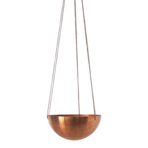 Elegante Juego de Macetas Colgantes de Cobre con Cadenas Largas para una Decoración del Hogar con Estilo y Exhibición de Vegetación - Product Image 5