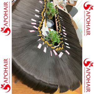 Venta al por mayor de extensiones de pelo natural brasileño con cutícula alineada, cabello humano brasileño vietnamita crudo a granel, ondulado natural sin procesar - Product Image 2