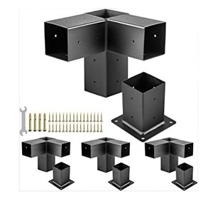 Pergola Kit Steel <strong>Brackets</strong> 6" X 6" Pergola <strong>Brackets</strong> <strong>Post</strong> - Product Image 2