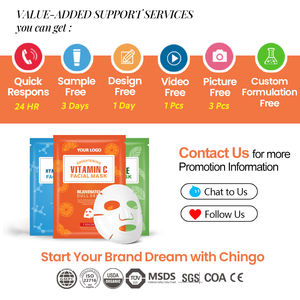 Лидер продаж, индивидуальная Марка, веганская увлажняющая маска, оптовая продажа, Корейская маска на заказ, масло чайного дерева, коллагеновая маска для лица, упаковка для женщин - Product Image 6