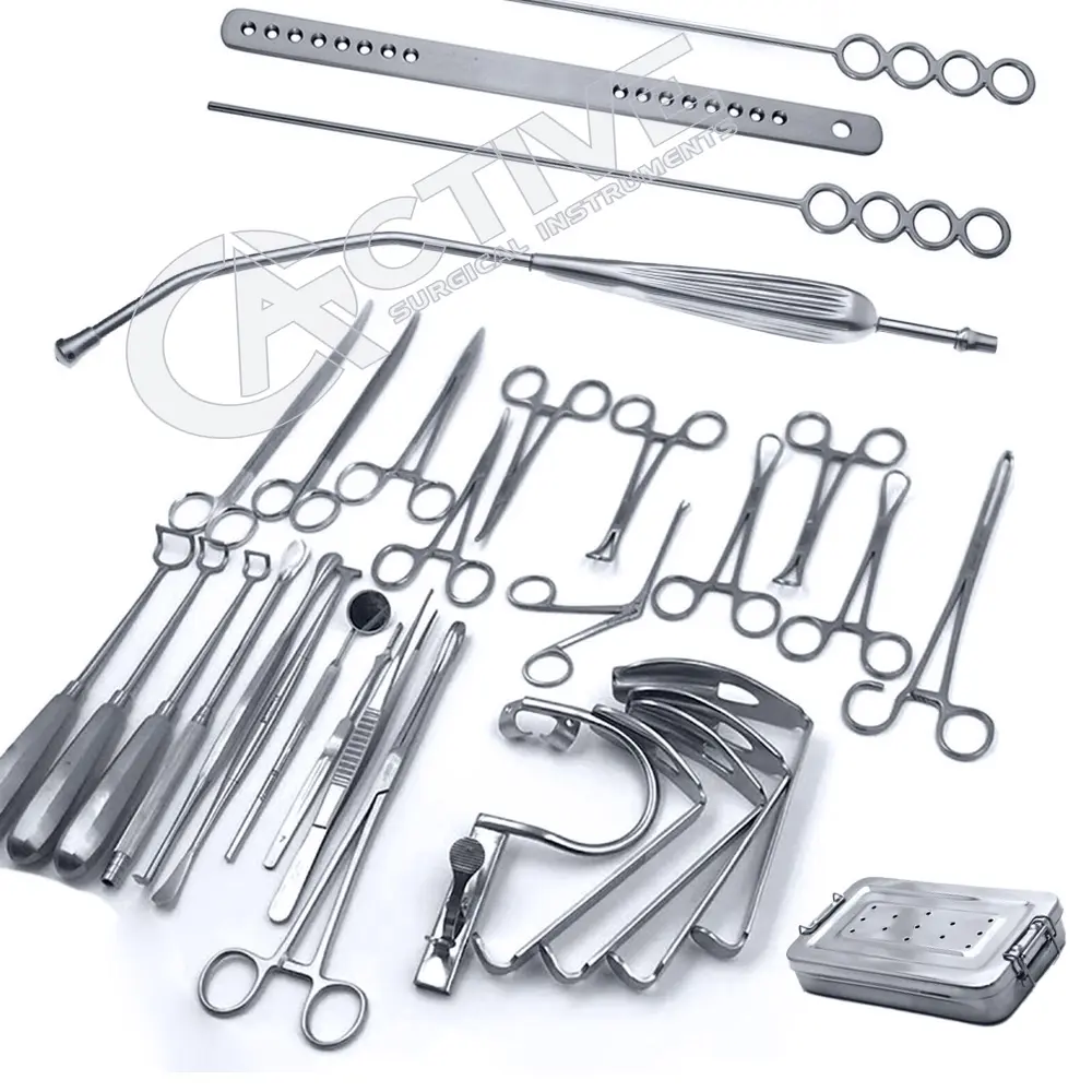 最高品質のTonsillectomy Adenoidectomy Instruments Set of 27 Pcs ENT SURGICAL INSTRUMENTS SET再利用可能な卸売CE承認済み