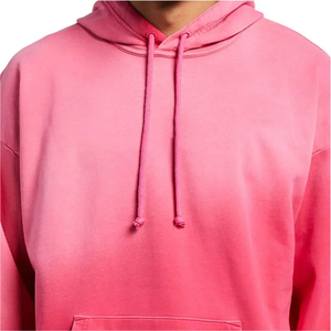 Sweat à capuche Hip Hop Streetwear décontracté pour hommes 2025 Sweat-shirt en polyester/coton teint uni pour l'hiver - Product Image 3