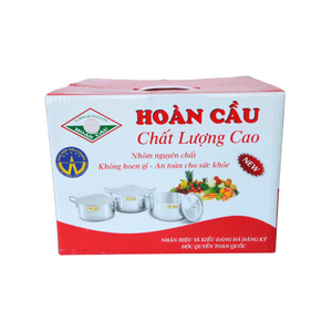 Wholesale Modern Design 14pcs Aluminum Kitchenware Soup Pot Cookware Set Hot Selling Casseroles Made of Metal - Product Image 6