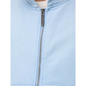 Sudaderas con capucha personalizadas Cremallera doble Sudadera con capucha de algodón pesado Sudadera con capucha transpirable de alta calidad - Product Image 3