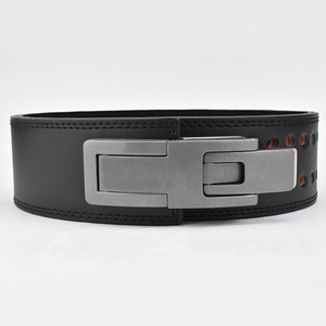 Cinturones de palanca de levantamiento de pesas de la mejor calidad, cinturón de potencia para entrenamiento de gimnasio, cinturón de cuero PU para levantamiento de pesas de Pakistán - Product Image 2