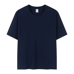 เสื้อยืดแฟชั่นสไตล์ใหม่สำหรับผู้ชายเสื้อยืดผ้าฝ้าย100% คอกลมผลิตจากผ้าฝ้ายออกแบบโลโก้ได้ตามต้องการ - Product Image 4