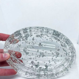 Porte-savon en résine époxy, forme personnalisée, couleur personnalisée, vente chaude, porte-savon en résine de haute qualité - Product Image 1