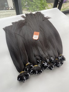 ราคาโรงงาน ผมตรงแบบ Bone Straight  แบบ Double Machine Weft ผมแท้ 100% ต่อผมแบบเวียดนาม ผมดิบแบบเป็นมัด - Product Image 2