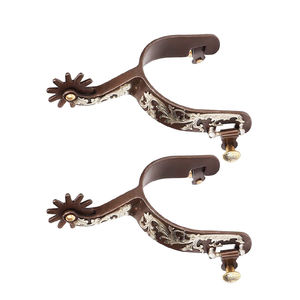 2025 dernier nouveau style anglais en acier équipement de course de chevaux conception unique éperons de cheval - Product Image 5