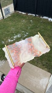 Bandeja de servicio de epoxi de resina hecha a mano MATCH, elementos esenciales de cocina únicos para el hogar, restaurante, Hotel, servicio decorativo - Product Image 6